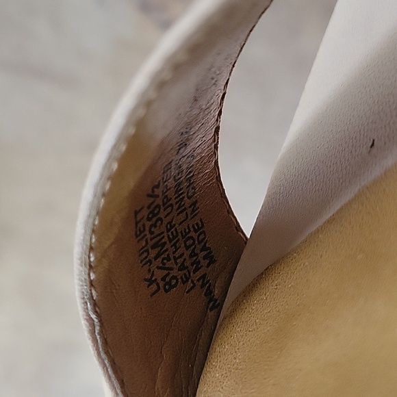 Lucky Brand Juliett Ankle Strap Leather Heel - Picture 4 of 5